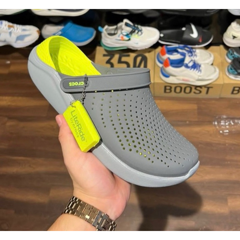 Crocs Lite Ride Clog รองเท้าแตะ แบบลำลอง มาใหม่สุดฮิต ใส่ได้ทุกเพศ มี ...
