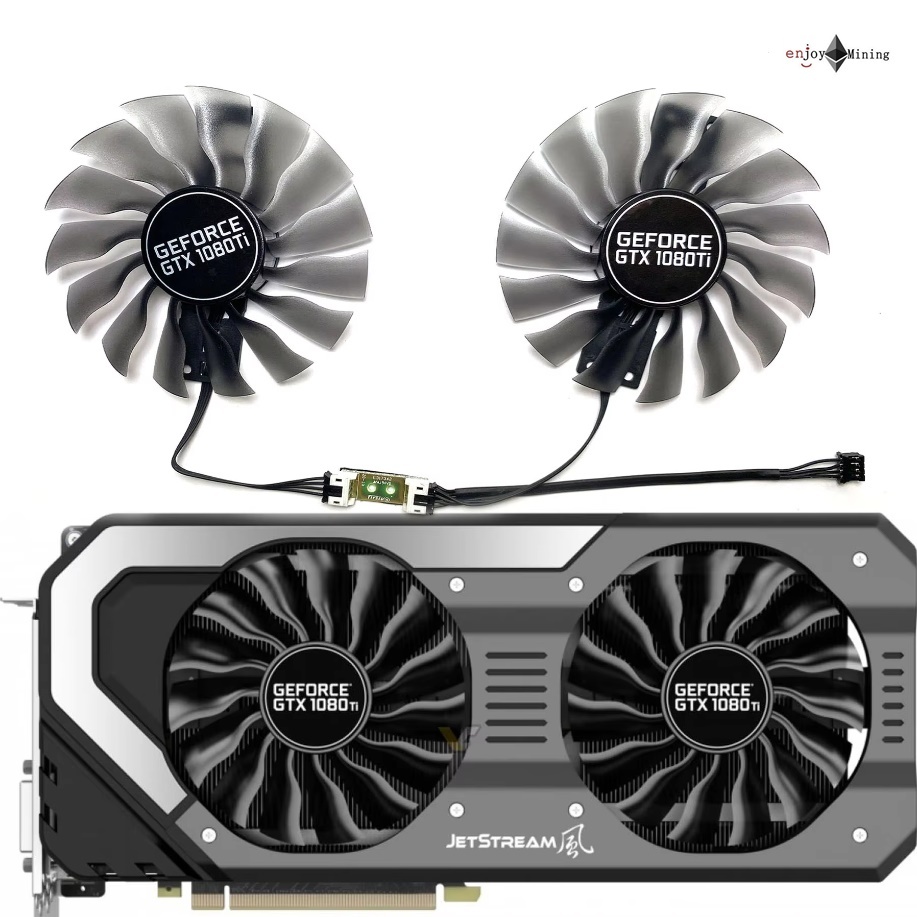 PALIT GeForce GTX 1070 1070ti 1080 1080TI Jetstream Graphics Card Fan FD10015H12S GAA8S2U Shopee Thailand
