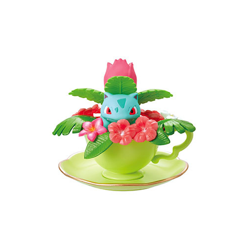 [ของแท้] [มือสอง] Pokemon Floral Cup Collection 1 Ivysaur Figure Re ...