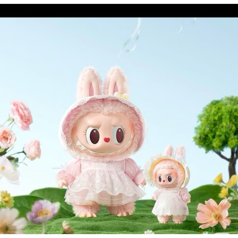 Popmart Mokoko V2 The Monster Labubu Fall Into spring Series | Shopee ...