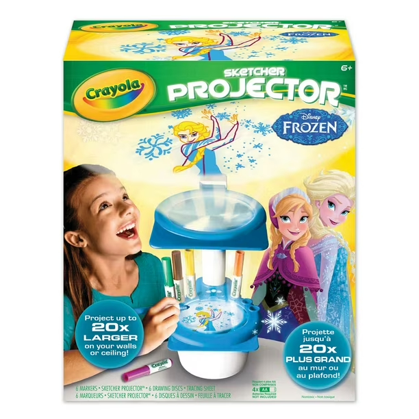 [สินค้ามือสอง สภาพไม่เคยใช้งาน] Crayola Sketcher Projector - Frozen ...