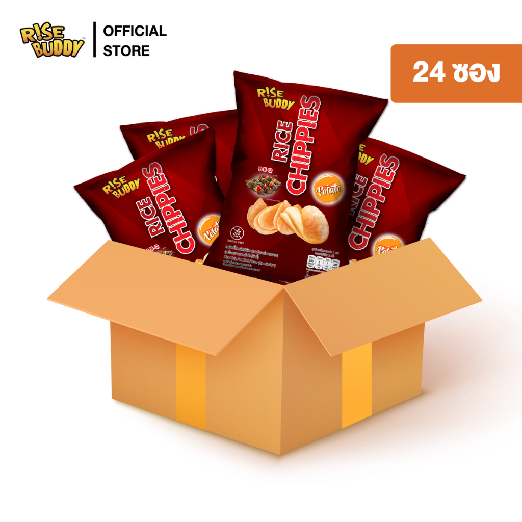 ขนมข้าวแผ่นอบกรอบเพื่อสุขภาพ อร่อย มี อย และฮาลาล RISE BUDDY RICE ...