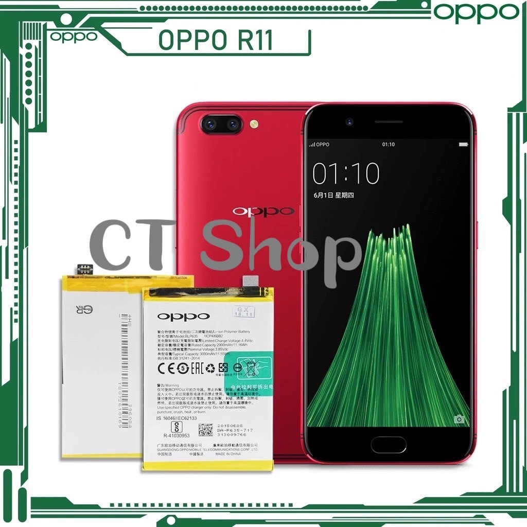 แบตเตอรี่ OPPO R11 | แบตเตอรี่ Li-ion Polymer รุ่น: BLP635 Battery ...