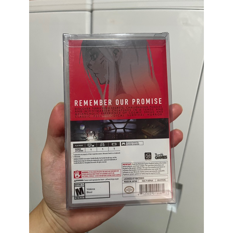 ( มือ 2 ) แผ่นเกม Nintendo Switch - Signalis - US (ปกมือแดง ของแรร์ หา ...