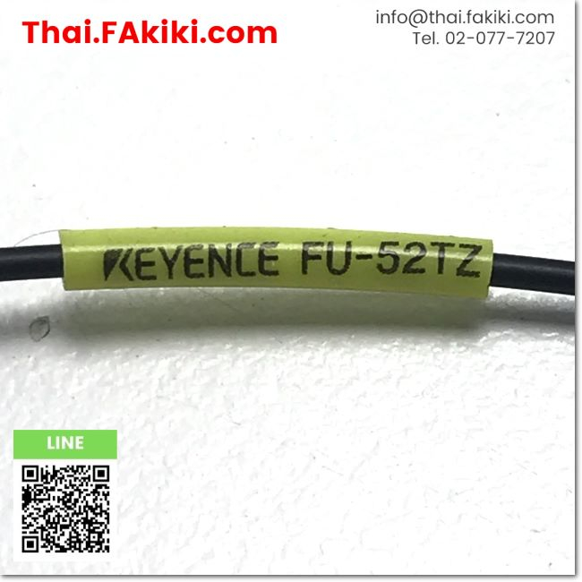 พร้อมส่ง-a-unused-fu-52tz-fiber-optic-sensor-ไฟเบอร์ออปติกเซนเซอร์-สเปค-2m-keyence-66-007-459