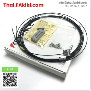 พร้อมส่ง, (A)Unused, FU-52TZ Fiber Optic Sensor, ไฟเบอร์ออปติกเซนเซอร์ สเปค 2m, KEYENCE (66-007-459)