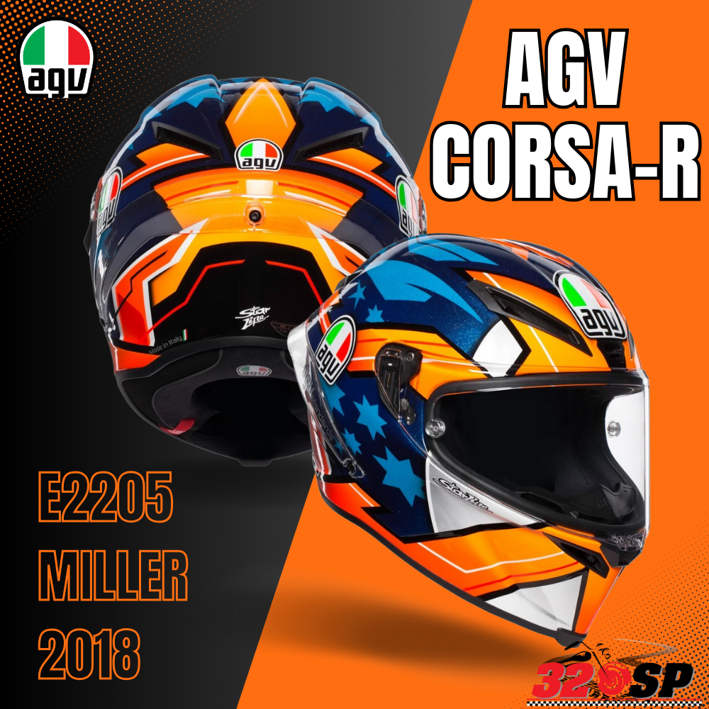 ลด-10-หมวกกันน็อค-agv-corsa-ของใหม่-ของแท้-ส่งไว