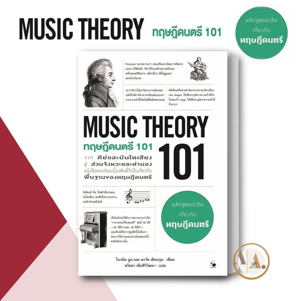 พร้อมส่ง-หนังสือ-ทฤษฎีดนตรี-101-music-theory-101-งานอดิเรก-งานฝีมือ-ศิลปะ-ดนตรี-เรียนดนตรี