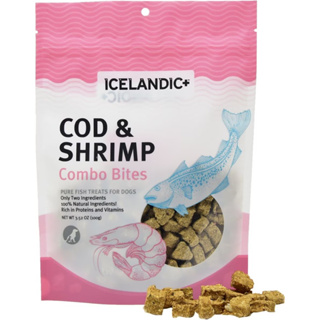 ขนมสุนัข Icelandic+ Cod &amp; Shrimp Combo Bites ขนาด 100 g