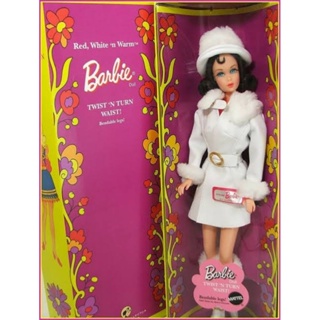 Barbie Twist n Turn Red White Warm 2007 Gold Label doll ขายตุ๊กตาบาร์บี้ Red White Warm 2007 ☃️ สินค้าพร้อมส่ง☃️