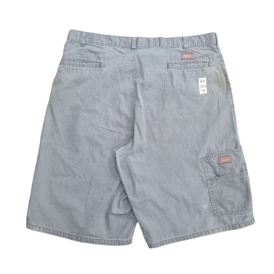 dickies-กางเกงสามส่วนทรงช่าง-สีเขียวเทา-size-40