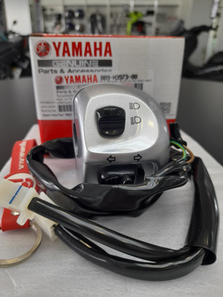 BB9H397300 สวิทช์แฮนด์ซ้าย สีเทา Fino 125 Fi แท้ Yamaha BB9-H3973-00