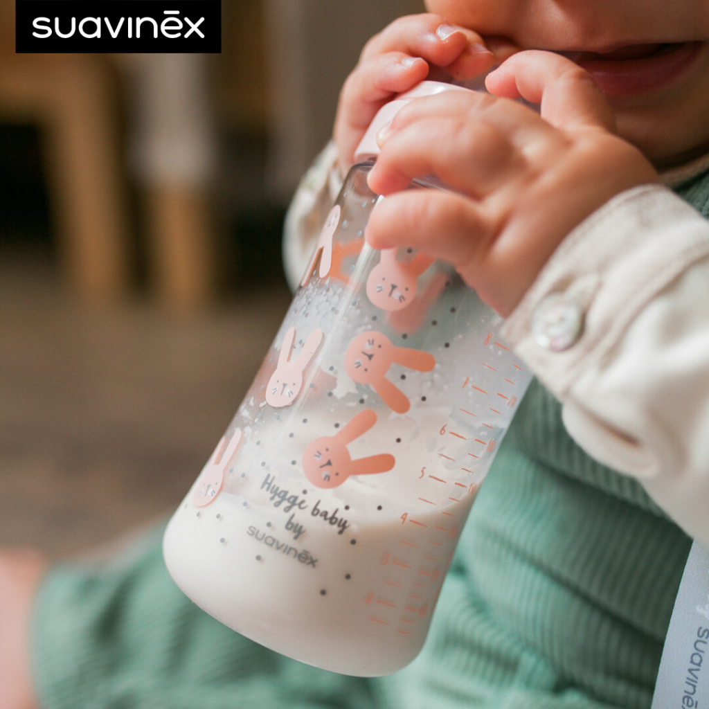 suavinex-ขวดนมลาย-hygge-รุ่น-premium-pa-polyamide-wide-neck-bottle-with-3p-round-teat-ขนาด-270ml-เหมาะสำหรับอายุ-3-18-เด