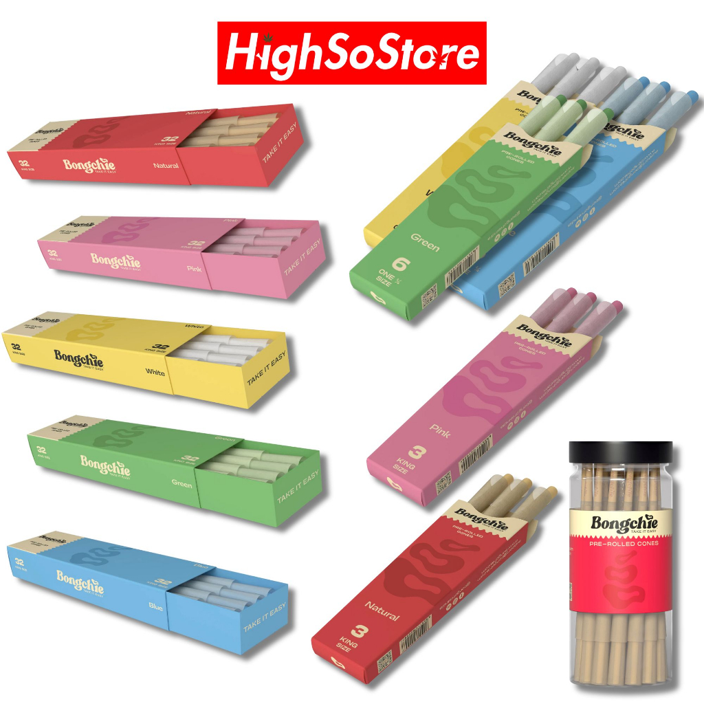 กระดาษโรลสำเร็จ Bongchie pre rolled cones จาก Bongchie คุณภาพนำเข้าจาก ...