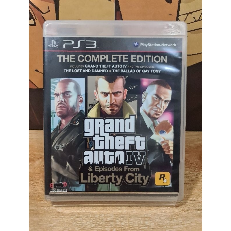 แผ่นเกมส์-ps3-playstation-3-เกม-gta-4-liberty-city