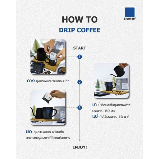 bluekoff-กาแฟดริป-drip-bag-set-blue-orbit-1-กล่อง-มี-5-ซอง-1ซอง-บรรจุ-10-กรัม