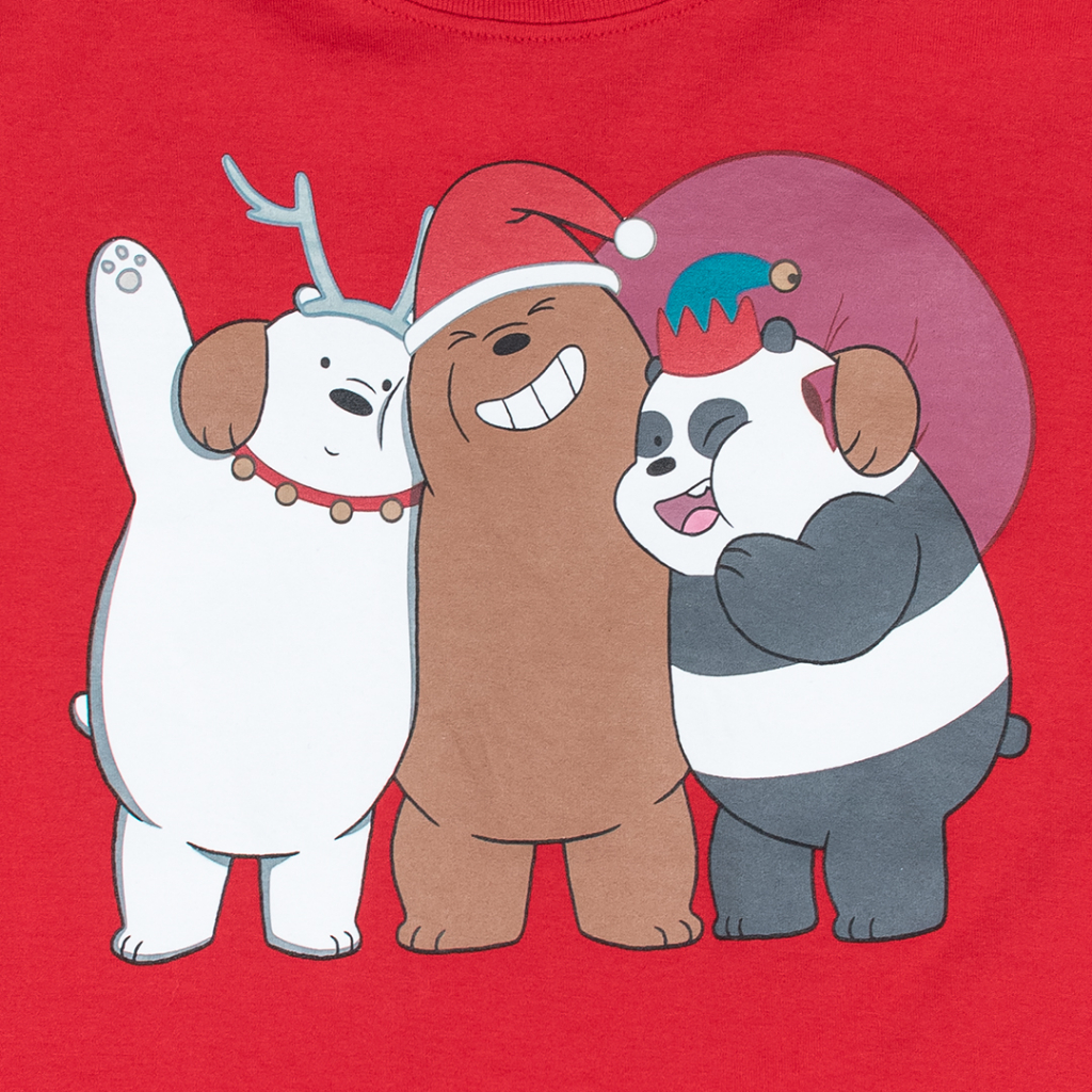 dosh-girls-cropped-t-shirts-we-bare-bears-เสื้อยืดทรงครอป-เด็กผู้หญิง-fbbgt1004-re