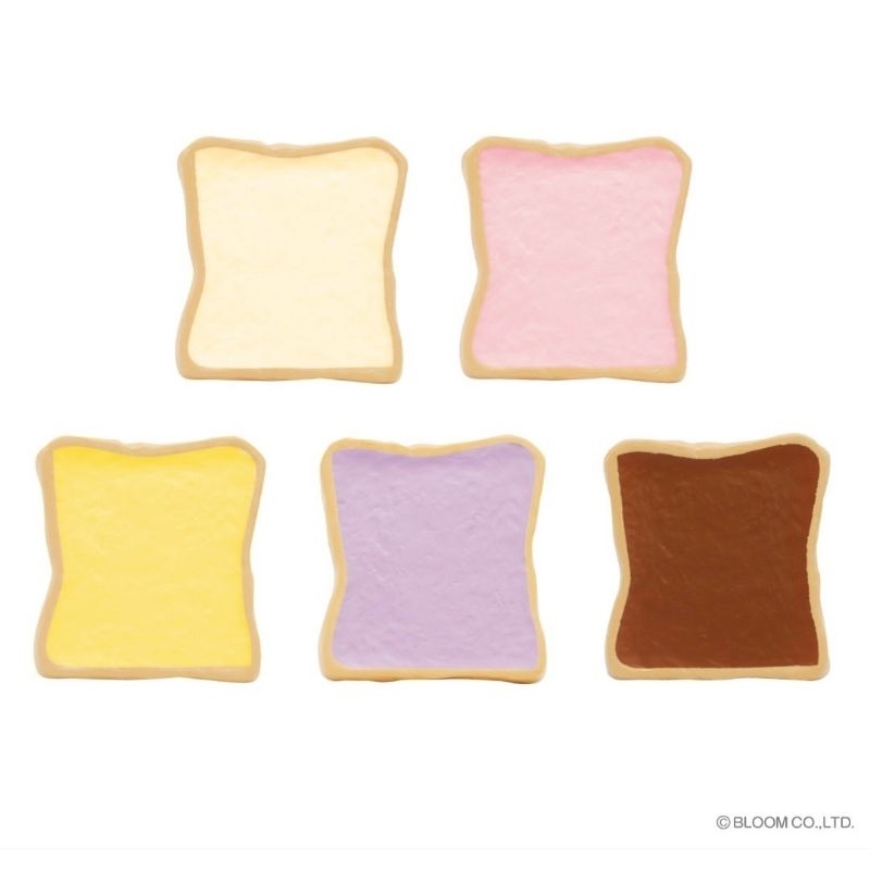 แบบขายแยกซอง-สกุชชี่-ibloom-classic-milk-toast-mini-squishy