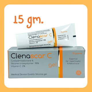 ClenaScar C Gel 15 G คลีนาสการ์ ซี ช่วยทำให้แผลเรียบเนียน และนุ่มลง เจทาแผลเป็น นูน