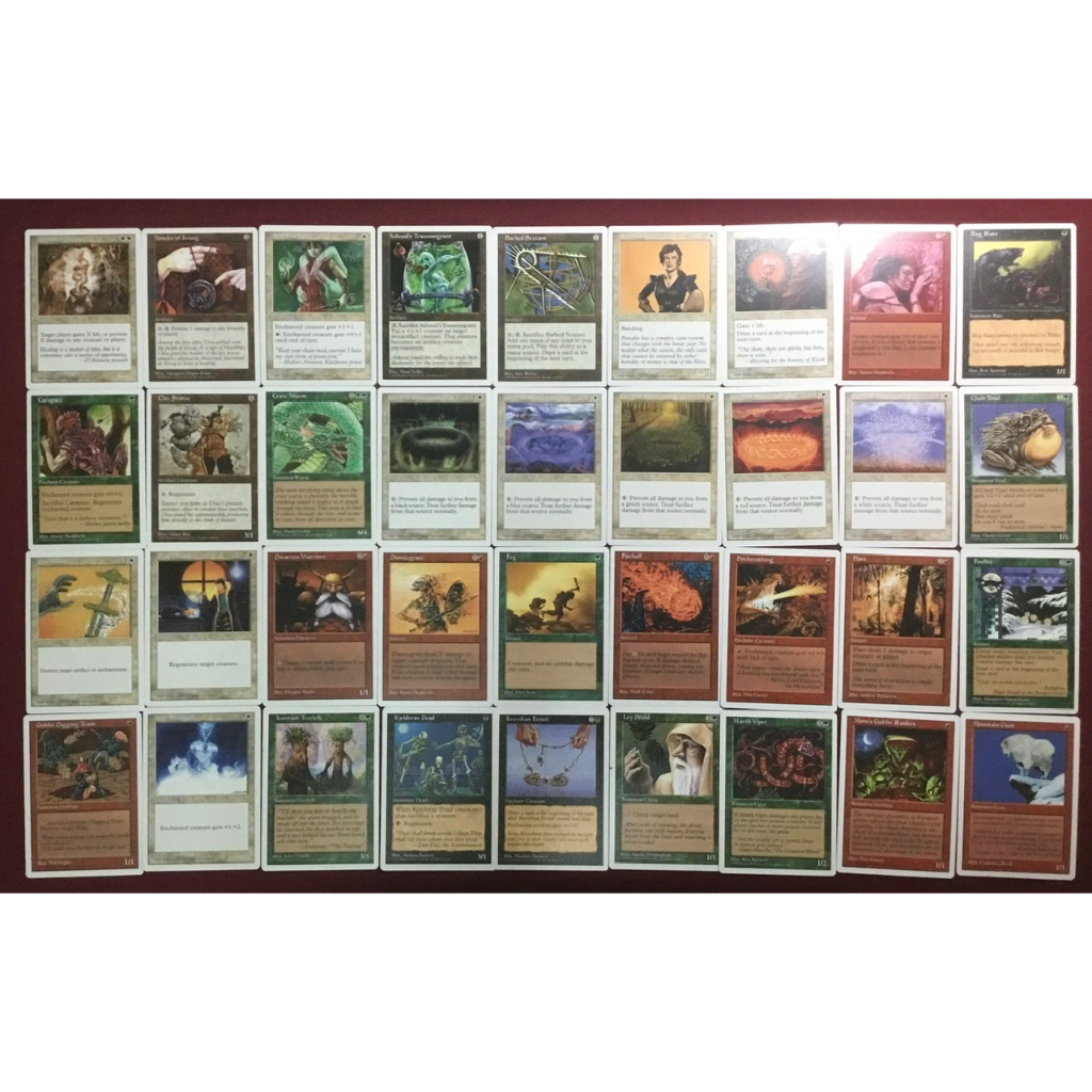 ชุด 5 th การ์ดMagic The Gathering uncommon,common | Shopee Thailand