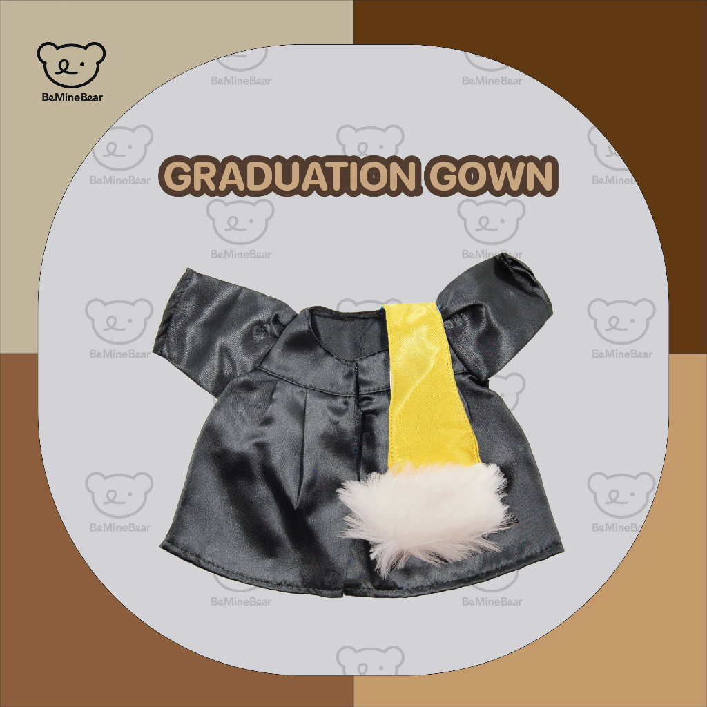 graduation-gown-ชุดครุยตุ๊กตา-แถบ