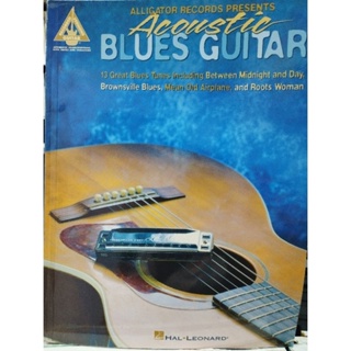 ACOUSTIC BLUES GUITAR RGV-TAB /073999903096