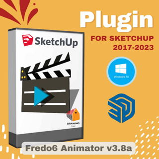 [E71] Fredo6 Animator v3.8a ( ปลั๊กอินสร้างภาพเคลื่อนไหว ) | Plugin for Sketchup 2017-2023 | Extensions เวอร์ชันเต็ม