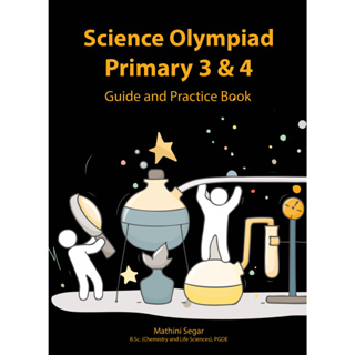 หนังสือเตรียมสอบ🏆Science Olympiad Primary 3 &amp; 4 Guide And Practice Book