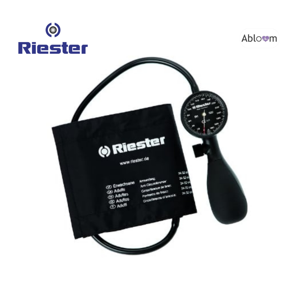 riester-เครื่องวัดความดันโลหิตแบบเข็ม-รุ่น-r1-shock-proof-aneroid-sphygmomanometer