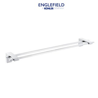 ENGLEFIELD Tozzo 60 cm.double towel bar ราวแขวนผ้าคู่ 60 เซนติเมตร รุ่นทอสโซ่ K-72560X-CP