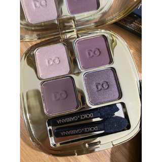 พร้อมส่ง ทาตาฉลากไทย✅💯 Dolce&amp;Gabbana Felineyes Intense Eyeshadow Quad 2 Sweet Cocoa 48g