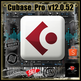 [P34] Cubase Pro 12 | 2023💥เวอร์ชัน v12.0.52💥โปรแกรมทำเพลง มิกซ์เสียง