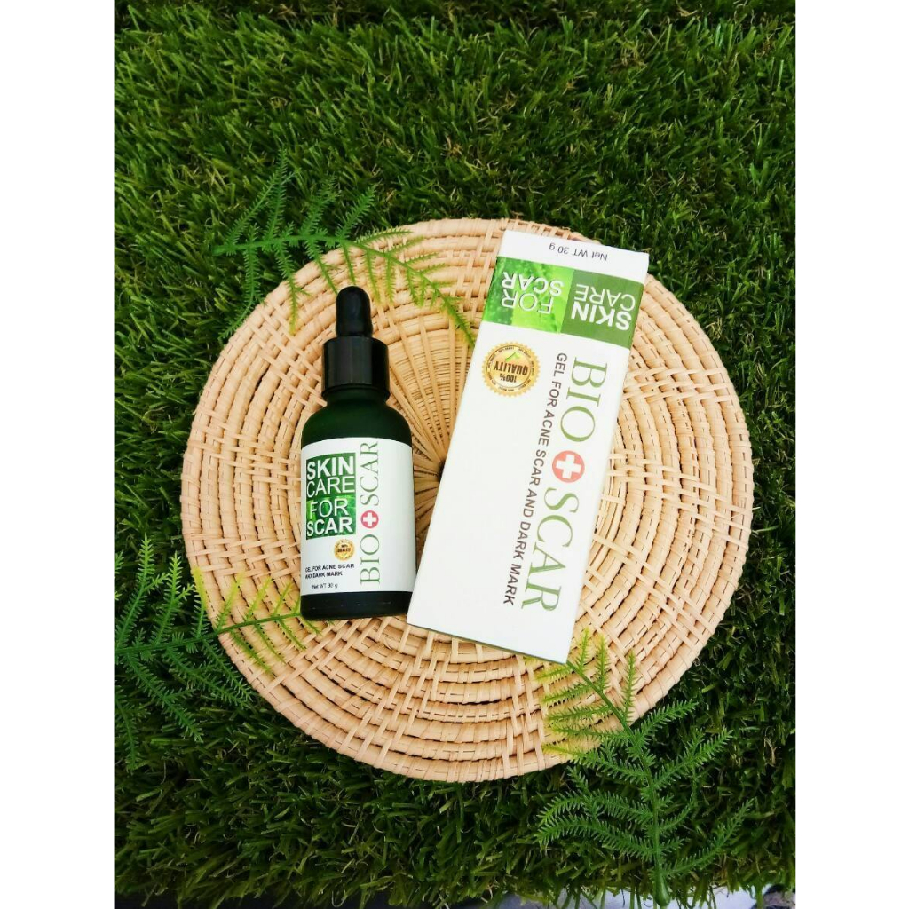 Bio Scar ไบโอสการ์ ลดรอยแผลเป็น ตุ่ม แผลเป็น รอยผิวน้ำเหลืองไม่ดี บำรุง ...