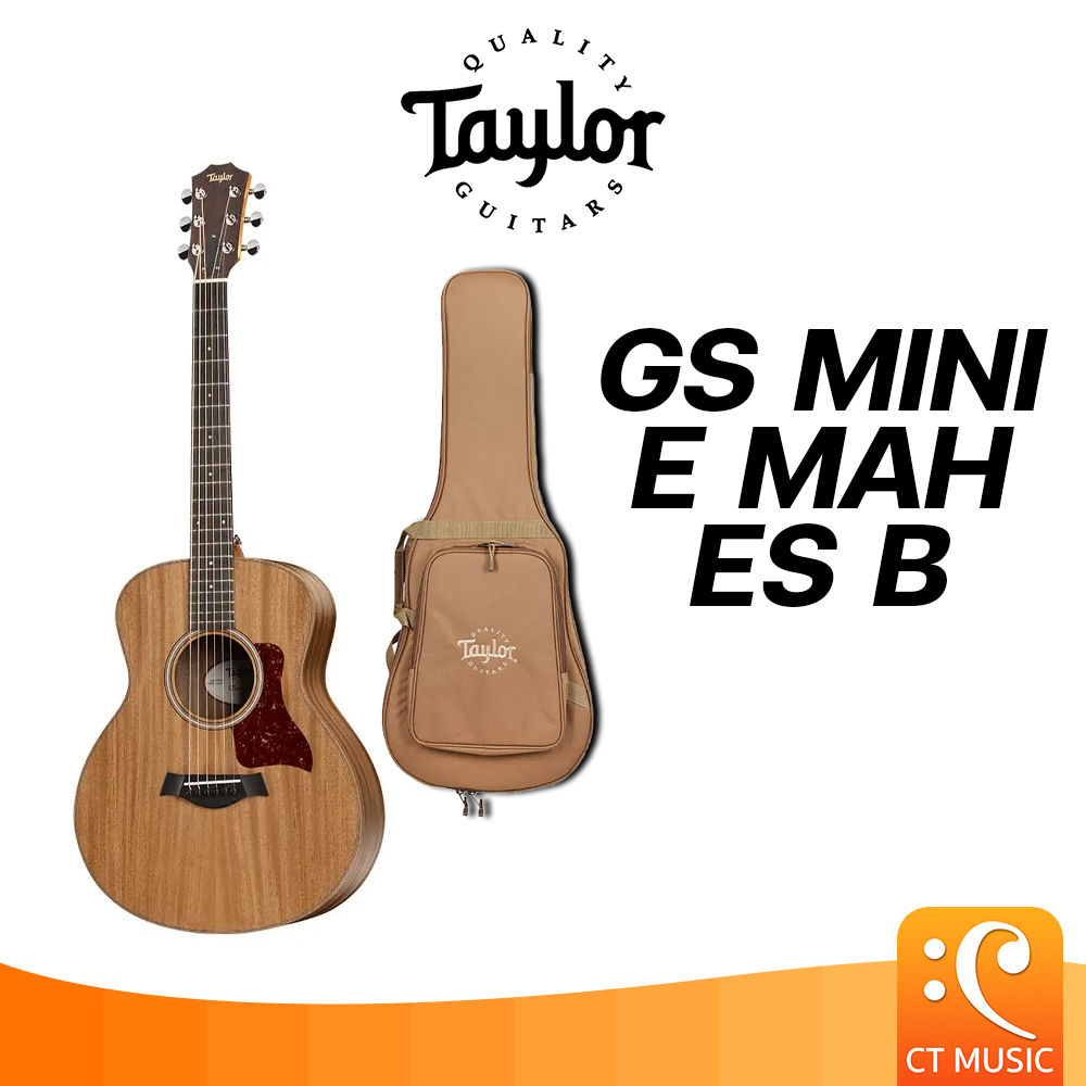 Taylor GS Mini E Mah ES B กีตาร์โปร่งไฟฟ้า แถมกระเป๋าฟรี!! | Shopee ...
