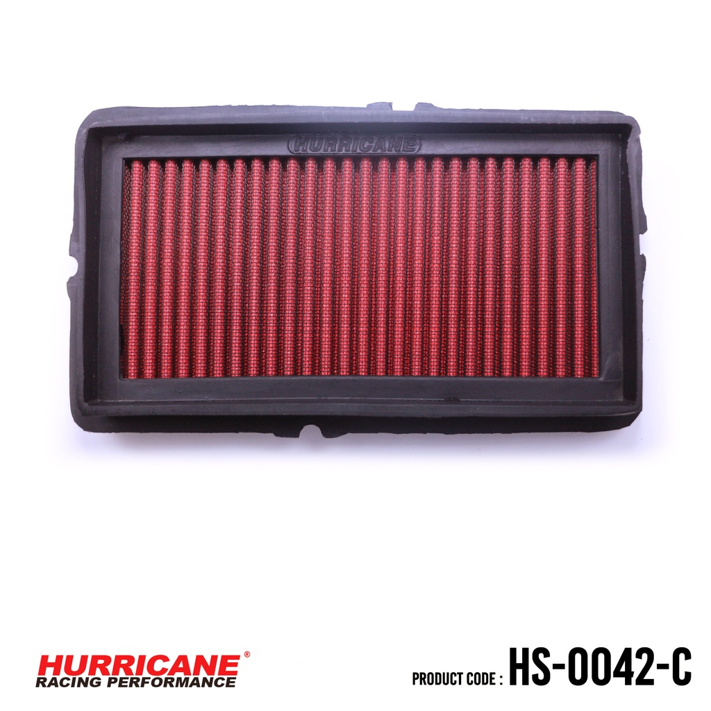 hurricane-กรองอากาศสแตน-ผ้าแดง-honda-accord-rover-618-620-623-hs-0042