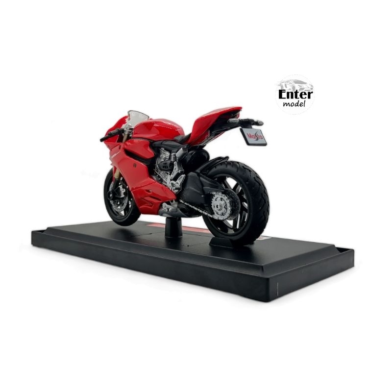 maisto-โมเดลรถมอเตอร์ไซค์-ลิขสิทธิ์-แท้-ducati-1199-panigale-scale-1-18