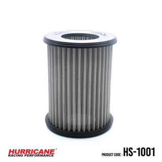 HURRICANE กรองอากาศสแตนเลส , ผ้าแดง Isuzu 2500 , 2800 Turbo HS-1001