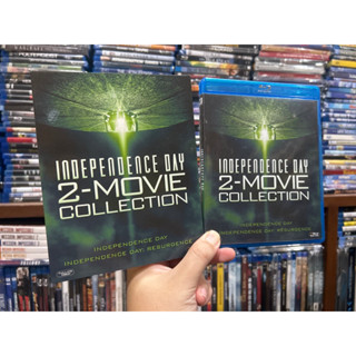 Independence Day : รวม 2 ภาค Blu-ray มือสอง มีเสียงไทย บรรยายไทย