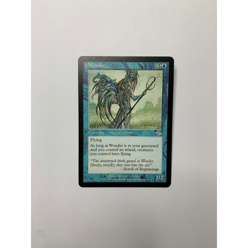 Wonder Commander EDH MTG Single Card Shopee Thailand