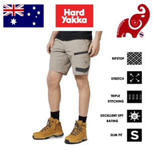 กางเกง Work Wear HARD YAKKA G05160 Raptor Short Desert