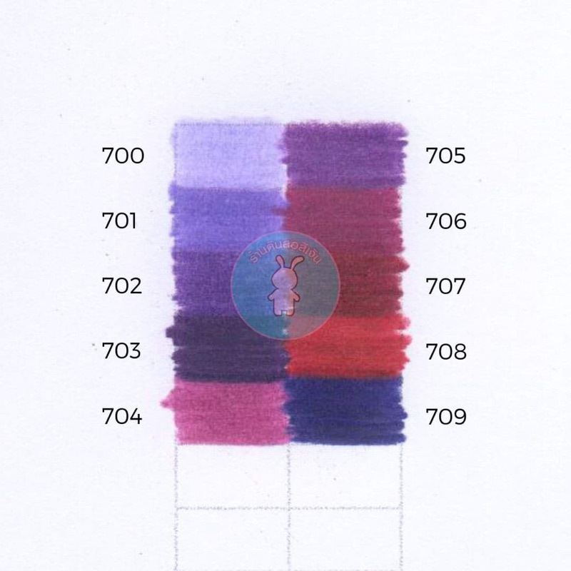 สีคอลลีนขายแยกแท่ง-ดินสอสีไม้คอลลีน-colleen-gt-gt-gt-เฉดสีม่วง-702