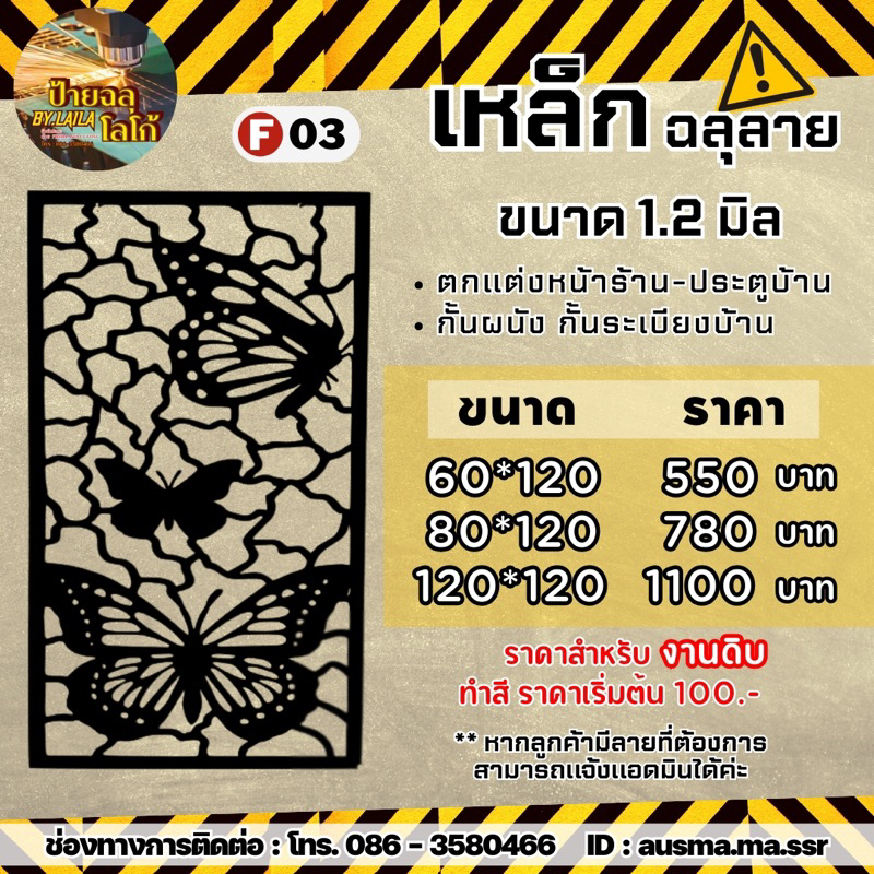 ป้ายกำแพง-เหล็กฉลุลาย-หนา-1-2-มิล