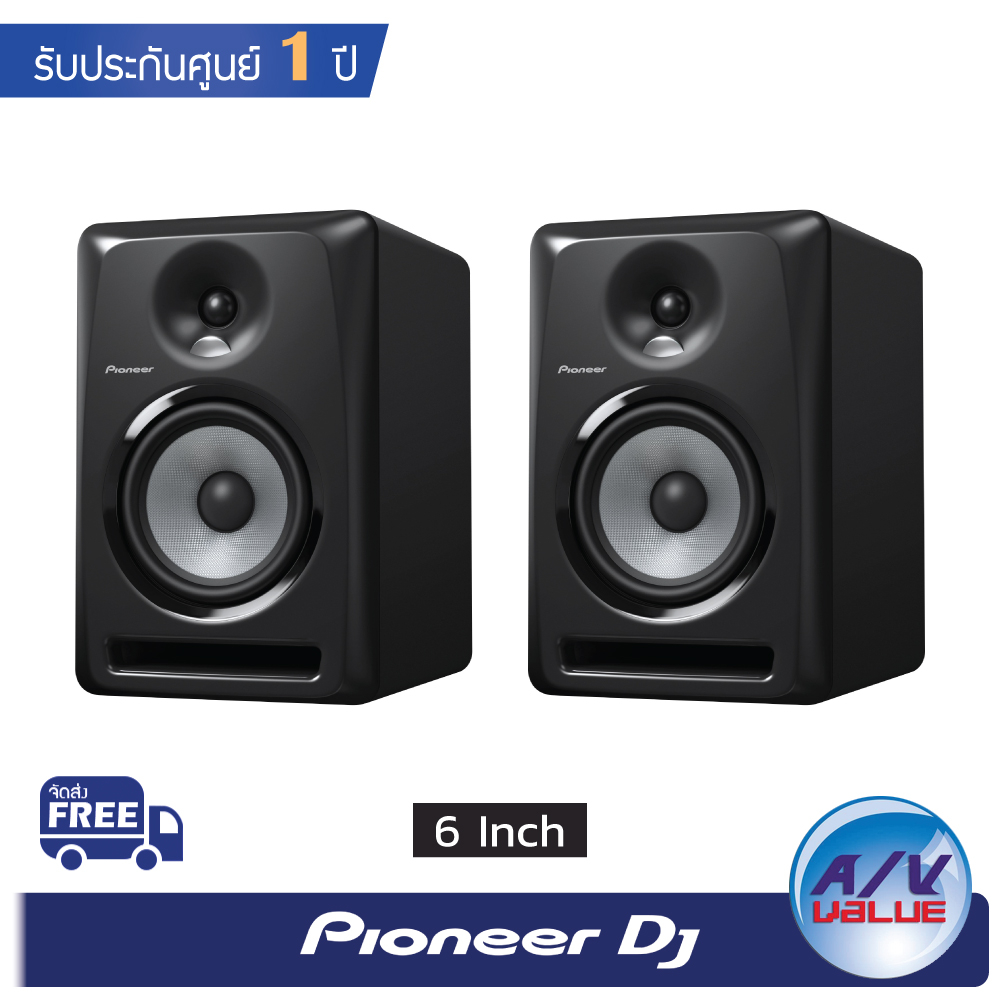 pioneer-dj-s-dj60x-125w-active-reference-dj-speaker-6-นิ้ว-คู่