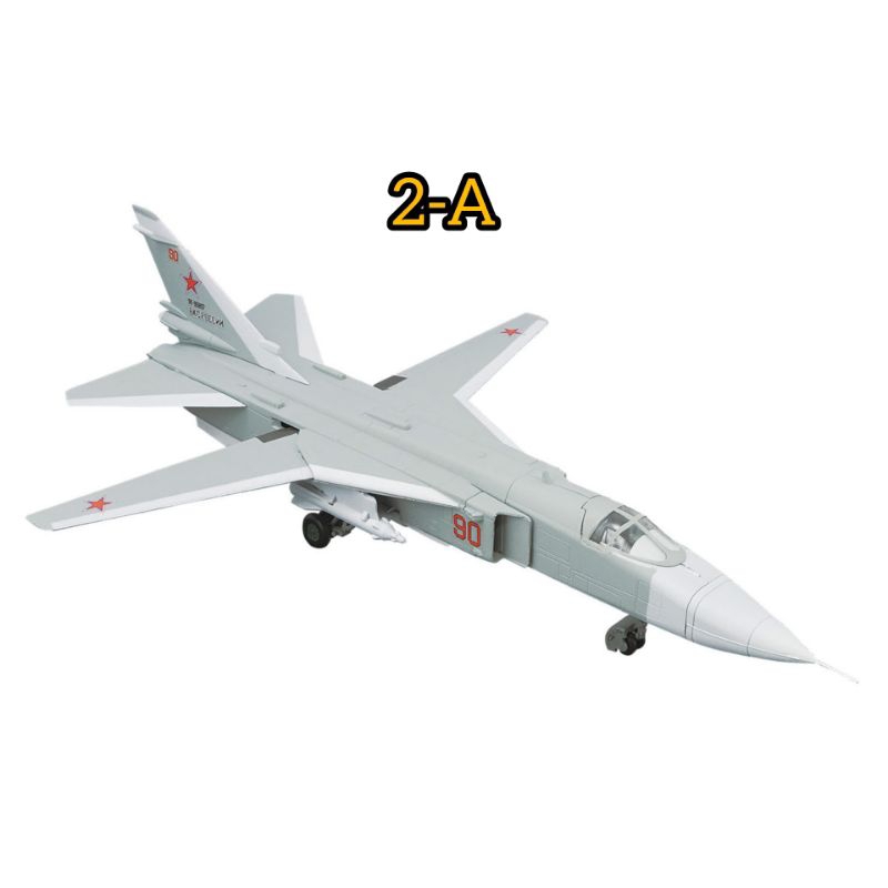 โมเดลเครื่องบิน ขนาด 1/144 F-toys WKC VS16 F-111 Aardvark VS Su-24