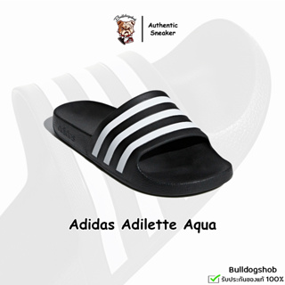 🔥ทักแชทรับโค้ด🔥 Adidas รองเท้าแตะ Adilette Aqua แห้งไว น้ำหนักเบา F35543 - แท้/ป้ายไทย