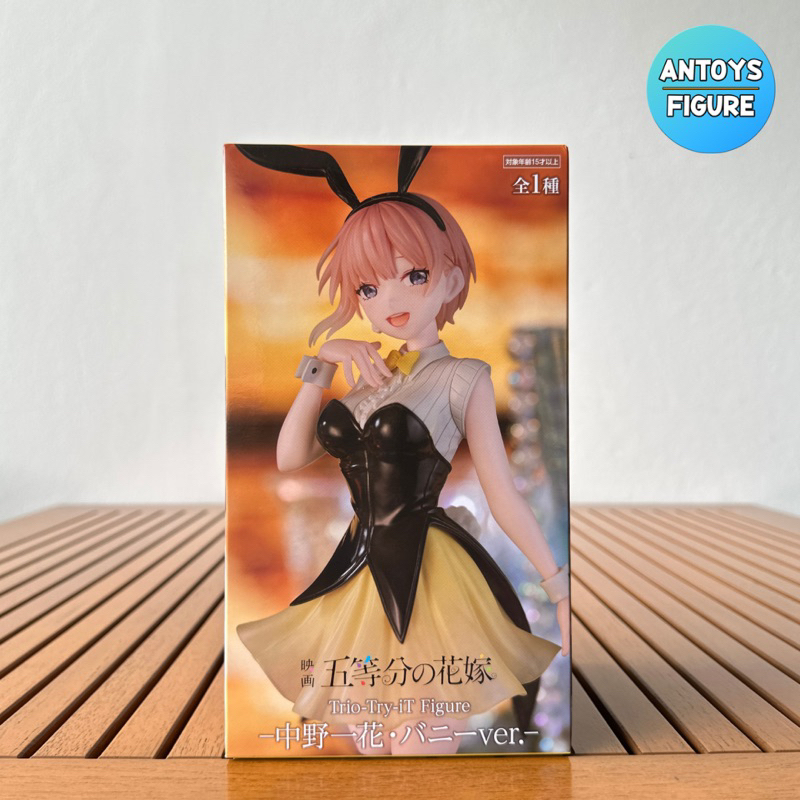 พร้อมส่ง-ฟิกเกอร์-ของแท้-lot-the-quintessential-quintuplets-movie-trio-try-it-nakano-ichika-bunnies-ver