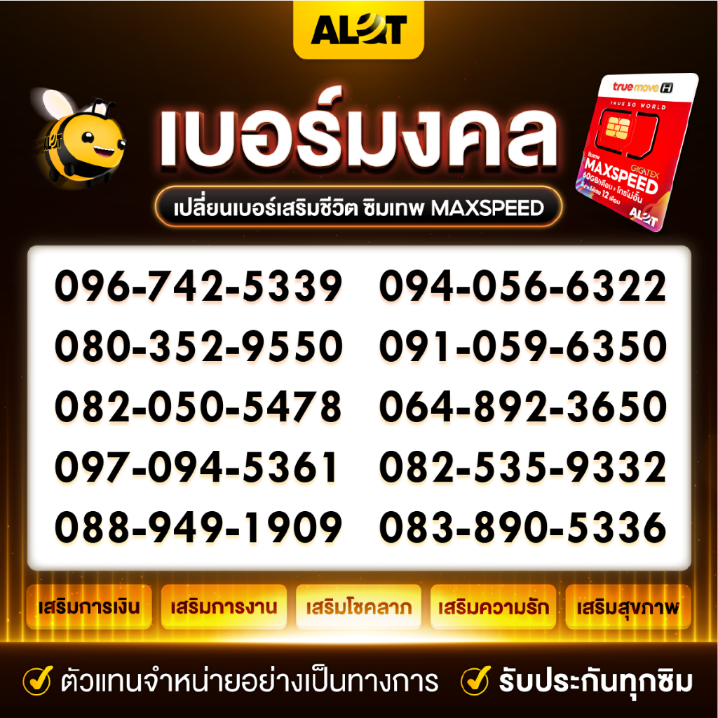 เบอร์จำง่าย-maxspeed-60-ชุด1-เบอร์มงคล-เลขมงคล-เลือกเบอร์-ซิมเทพ-true-โปรเน็ต-เทพแมกซ์-โทรฟรี-โทรฟรีทุกค่าย-ส่งฟรี-alot