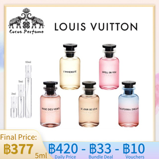 【 ✈️สปอตของแท้💯】Louis Vuitton LV Rose des Vents &amp; Le Jour se Lève &amp; L’Immensité &amp; Spell On You  2ml / 5ml