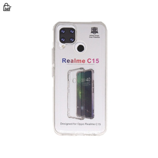 เคสใส ซิลิโคนนิ่ม ไม่กันมุม Realme C15 เรียวมี ซี15