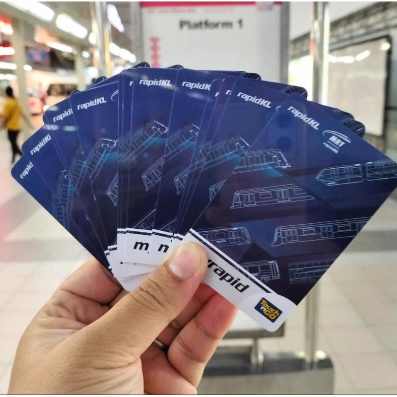 ภาพหน้าปกสินค้าTouch n Go card บัตรที่ใช้เดินทางมาเลเซีย  พร้อมส่งในไทย